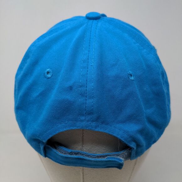 Unbranded Men's Strapback Hat Blue Adjustable Embroidered Siesta Key Logo - Picture 5 of 7